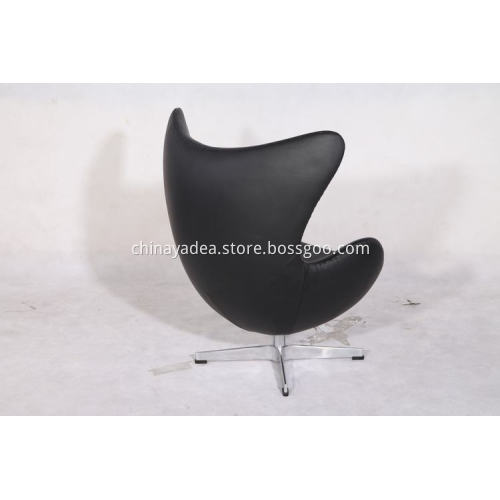 kids egg chair in leather